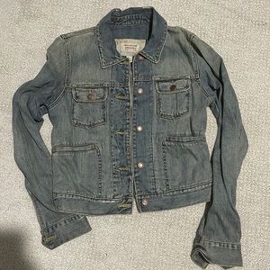 Abercrombie denim jean jacket